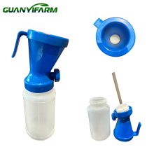 Manufacturer of 300ml Plastic Cow Teat Dip Cups for Teat Disinfection