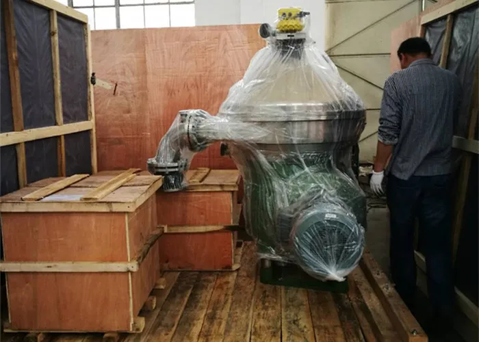 فاصل الزيت الصناعي عالي السرعة لتنقية الزيت