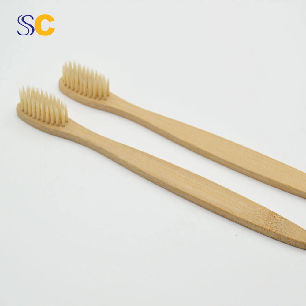 Hot Selling Bamboo Flat Handle Toothbrush