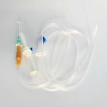 disposable infusion set for single use