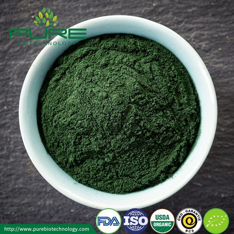 مسحوق سبيرولينا العضوية كلوريلا Organic spirulina chlorella powder