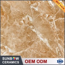 Dark oriental burly polished faux marble tile