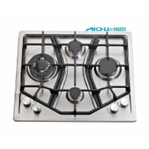 Built in 4 burners Stainless Steel Hob