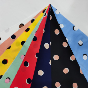 Four Way Spandex Dot Print Fabric