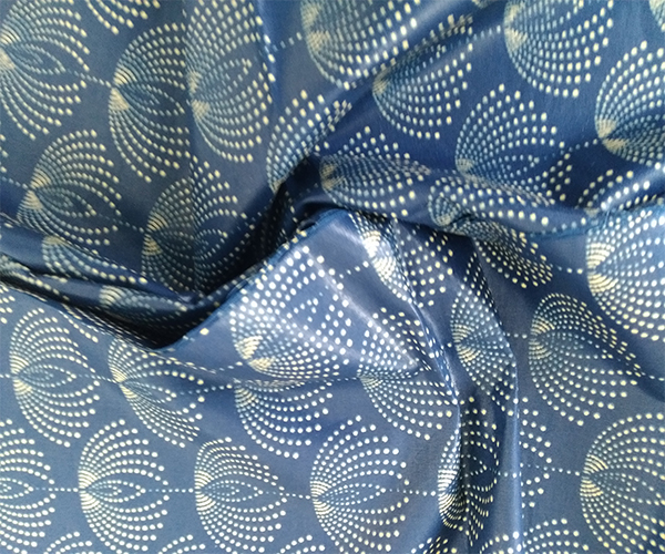 Blue Wax Prints Fabric
