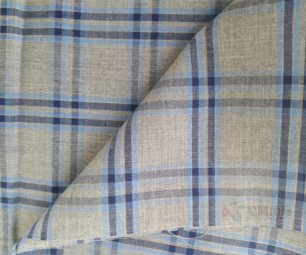 Solid High-quality Woven Yarn Dyed Cotton Fabric