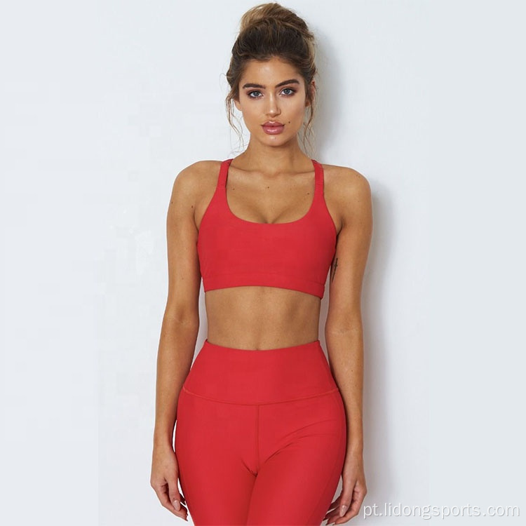 Roupas de ginástica feminino roupas de fitness sem marca de ginástica