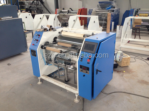 Two Station Rewinding Shaft Aluminium Foil Roll Machine