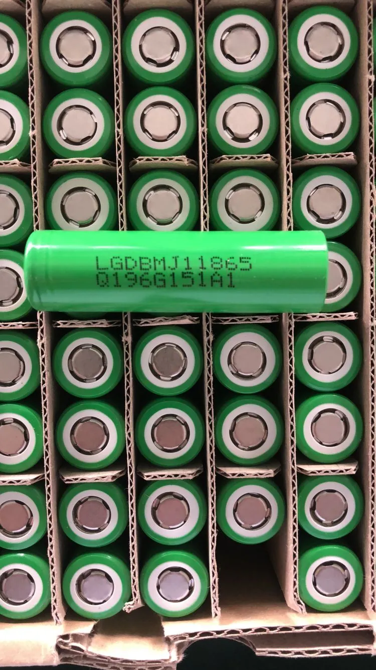 100% Original 18650 3500mAh Inr18650 Mj1 High Capacity Li-ion Rechargeable Battery Cell