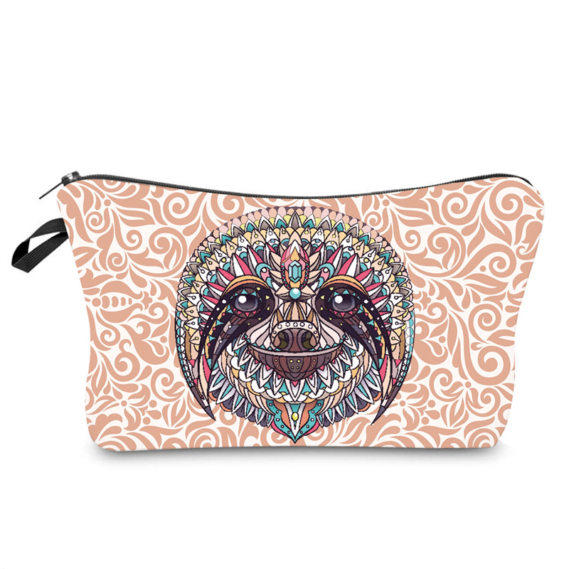 2022 Adorable Roomy Beauty Makeup Bags Travel Waterproof Toiletry Bag Accessories Organizer Gifts Sloth Cosmetic Bag