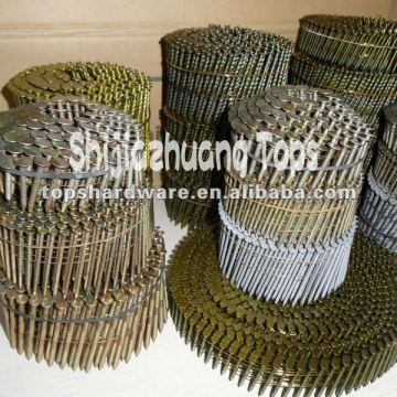 ring shank coil roofing nail