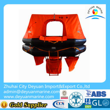 10 Person Throw-overboard Type Inflatable Life raft For Fishing Boat