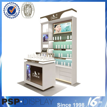 cosmetics display kiosk design