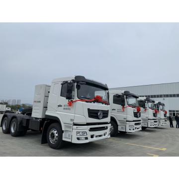 מכר חם Dongfeng 420HP אירו 3 20-40 טון 6x4 טרקטורים משאית ראש