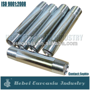 Chromed Steel Screw Thread MS Long Nipple/Pipe Nipple