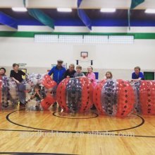 inflatable soccer bubble suit/human sized soccer bubble ball knockerball