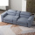 Multi Colors Available fabric corner sofa with recliner