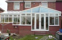 Aluminium Sunroom P Shaped Conservatory