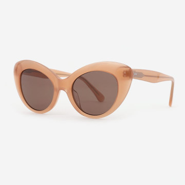 Cat Eye Pie eye Acetate Women's Sunglasses