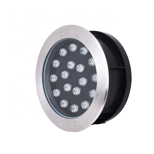 LED subterráneo redondo empotrado en el suelo impermeable