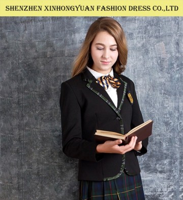 school uniform blazer / stockings/badges