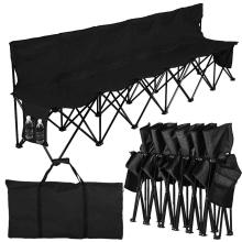 6 Seats Portable Sideline Folding Bench