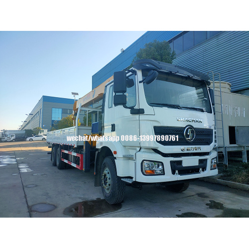 Brand New SHACMAN H3000 6X4 Truck With Cheap Crane 16Tons