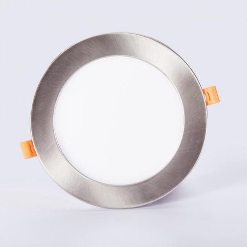 4inch Slim Slim LED Light Satin Nickel 5000K