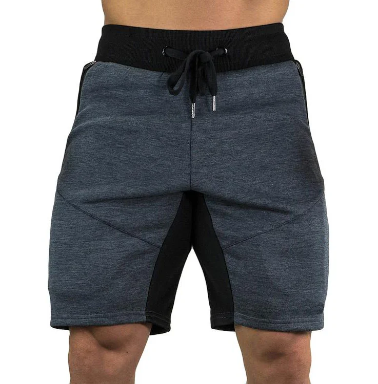 Wholesale Men Custom Cotton Blank Gym Jogger Sweat Shorts