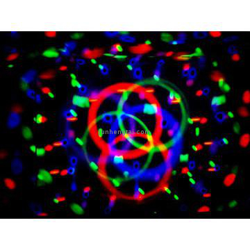 led light magic spinning ball