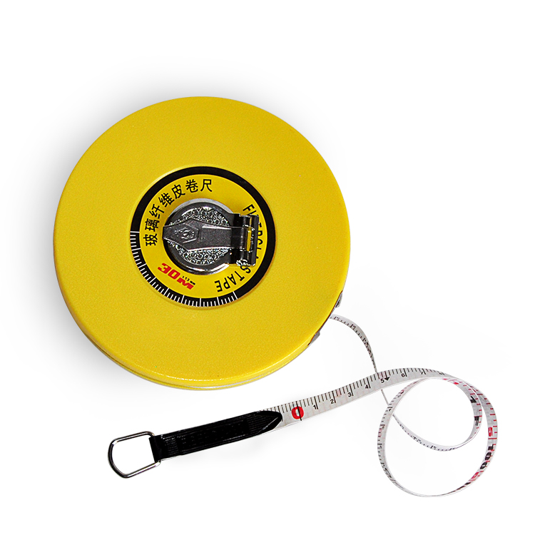 30m 50m Fiberglass Long Measure Tape,Building Construction Measuring Tape, Long Tape Measure