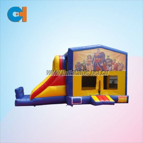 High Quality Inflatable The Avengers Bounce and Slide