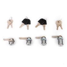 High security cam cylinder locker key for cabinet