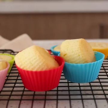 mini silicone cupcake mold muffin cake mold