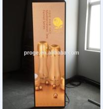 ultra thin light weight high definition indoor full color video/photo advertisement X led screen panel frame