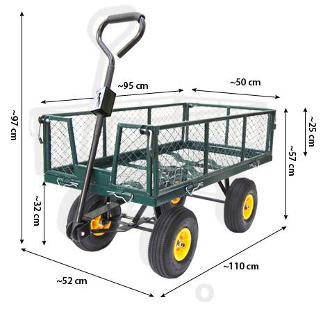 Garden Tool Cart & Wagon &Big Foot Garden Wagon Cart & Folding Hand Cart &