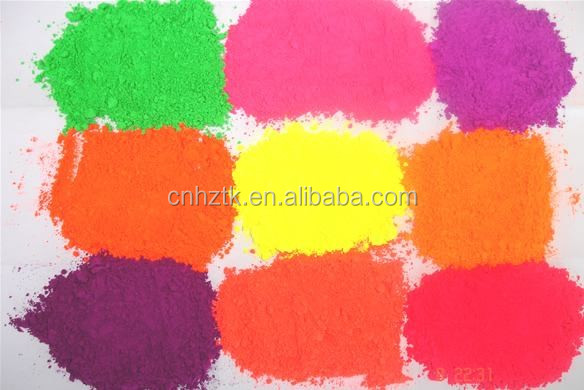 Fluorescent Pigment Used in nonpolar gravure ink, paper, paint, PVC, PVC sol screen printing ink and crayons.