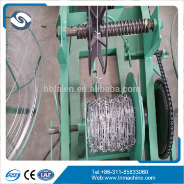 barbed wire rope netting machine