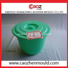 Used Plastic Water Bucket with Lid Injection Molding in Stock