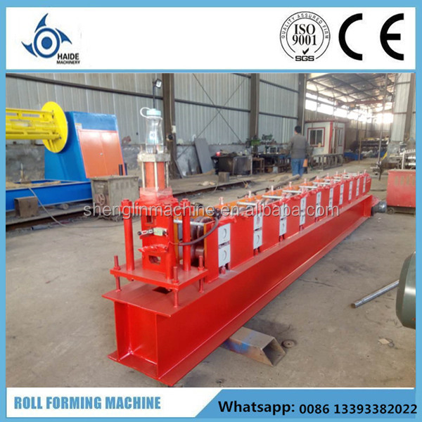 2017 new design steel sheet fence post making machine for sale