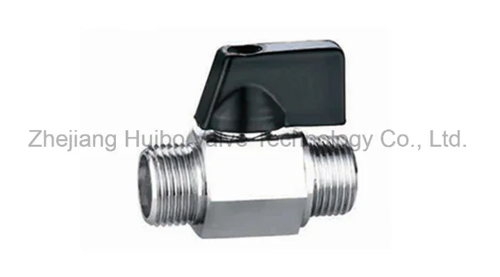 Male Thread Mini Ball Valve 1/4''-1/2'' Inch with Ce Certificate