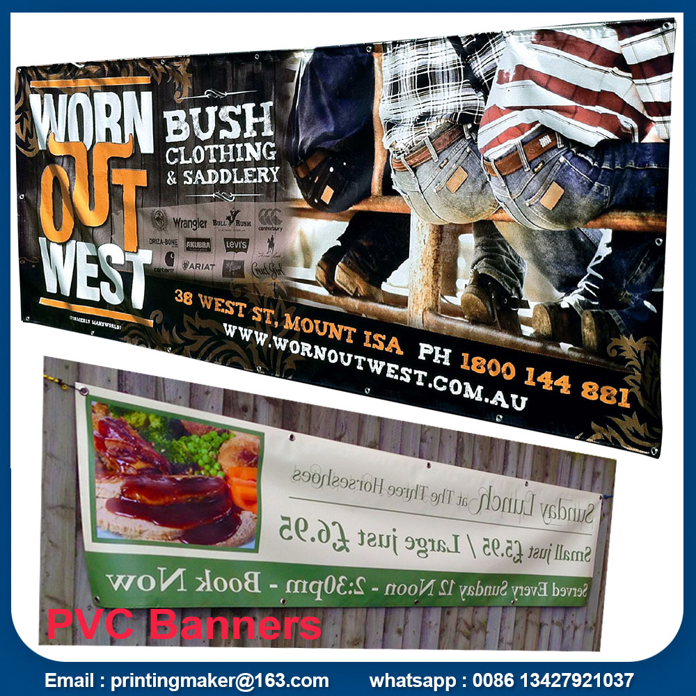 bedruckte Vinyl-Banner printed vinyl banners