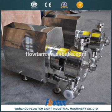 Single stage pipeline homogeneous & emulsification pump