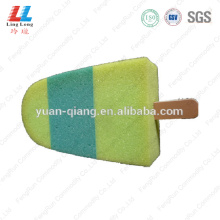 Ice cream united shape bath sponge