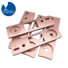 Cubierta de altavoz de aluminio anodizado rosa