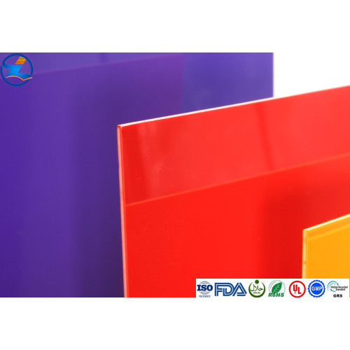 Tấm thermoforming Glossy và mờ