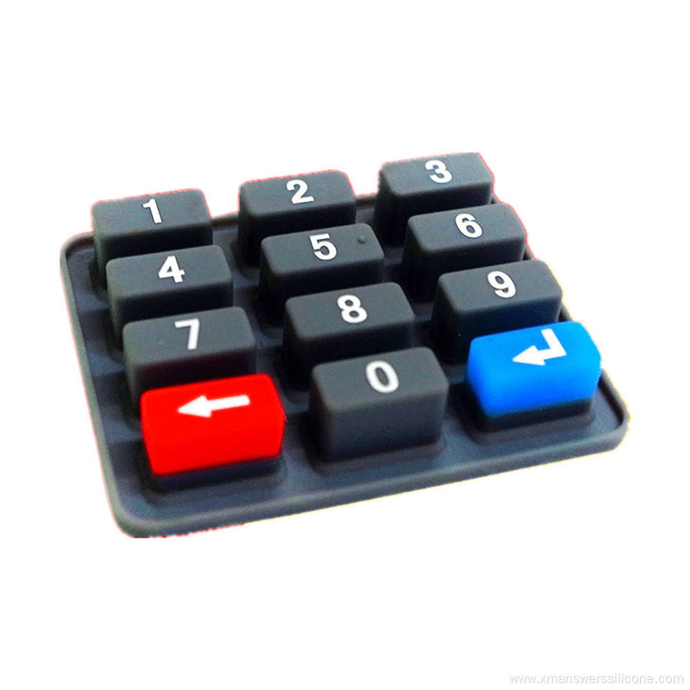 Custom keycaps silicone rubber abs plastic buttons keypad