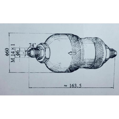 Uçak için YL-7 hidrolik yağ filtresi