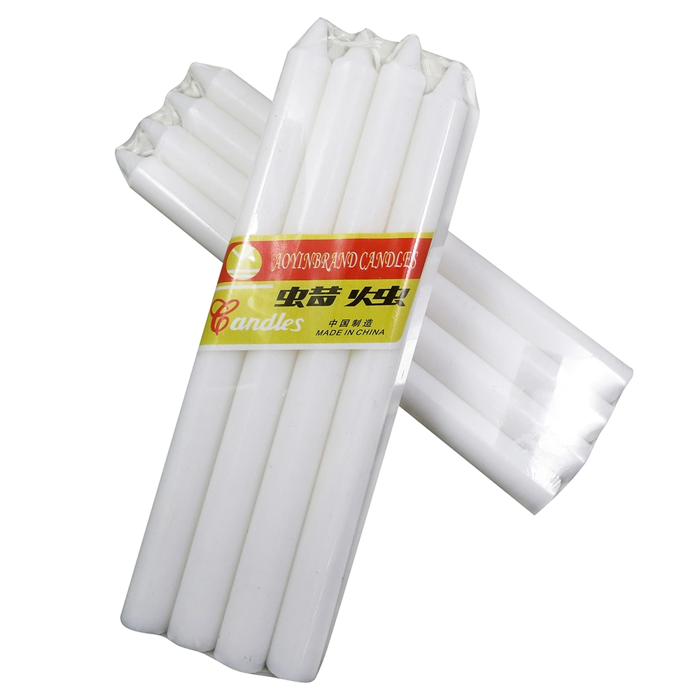 Wholesale Paraffin Wax 8-100g White Church Candle/Candel to Africa Market