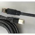 Сетевой кабель Kingwire Cat 8 Ethernet с оплеткой RJ45